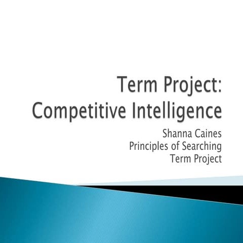 Term project presentation