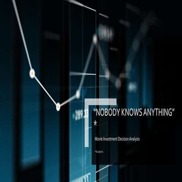 Nobody Knows Anything