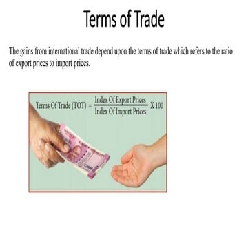 Terms of trade