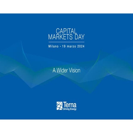 Terna Capital Markets Day 2024 Presentation