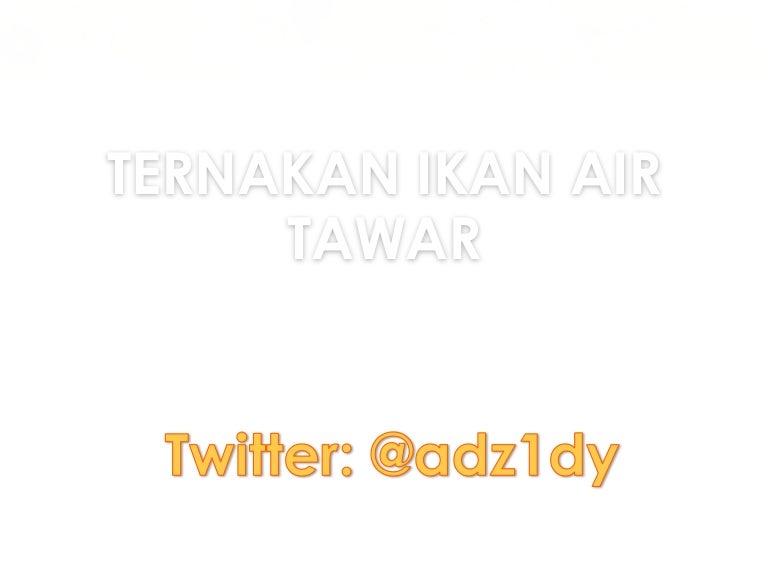 Ternakan Ikan Air Tawar Ting 2