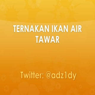 Ternakan ikan air tawar ting.2