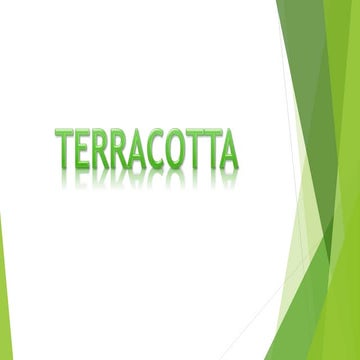 Terracotta presentation