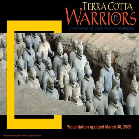Terra Cotta Warriors Exhibition at National Geographic Headquarters November ...
