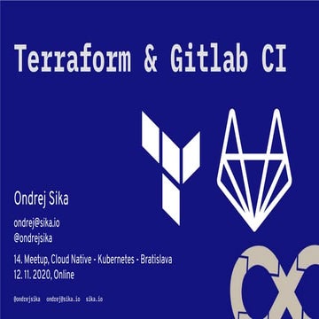 Terraform a gitlab ci