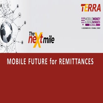Winning Business Models for Mobile Remittances by Hugo Cuevas-Mohr, Mohr Worl...
