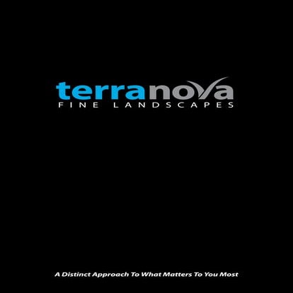 Terranova Brochure
