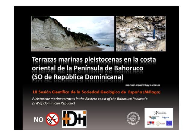 Terrazas marinas pleistocenas en Ba...