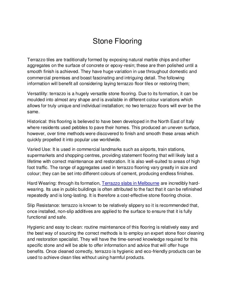 Terrazzo Slabs In Melbourne