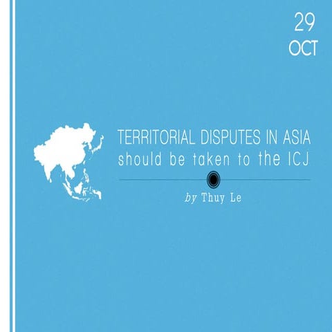 Territorial disputes in asia