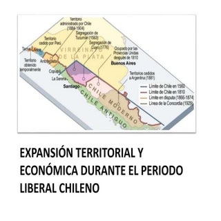 Territorio periodo liberal