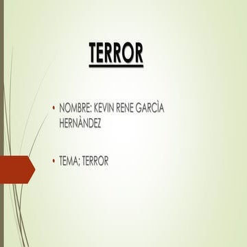 Terror