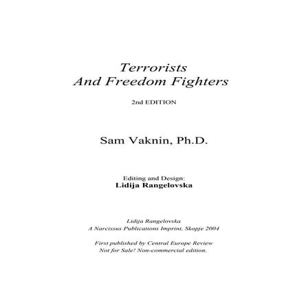 Terrorists and Freedom Fighters