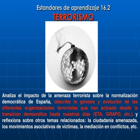 Terrorismo en la transicion