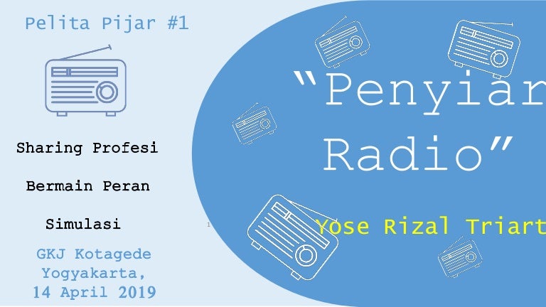 Penyiar Radio Pelita Pijar 1