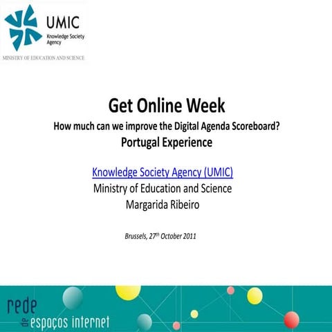 Margarida Ribeiro: "The Portugal experience"