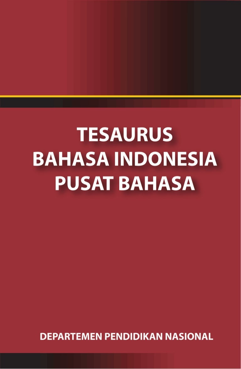 Tesaurus indonesia