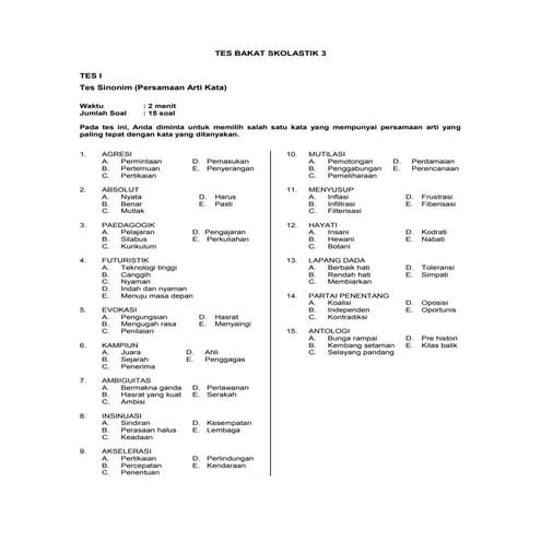 Tes bakat skolastik 3