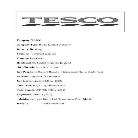Tesco