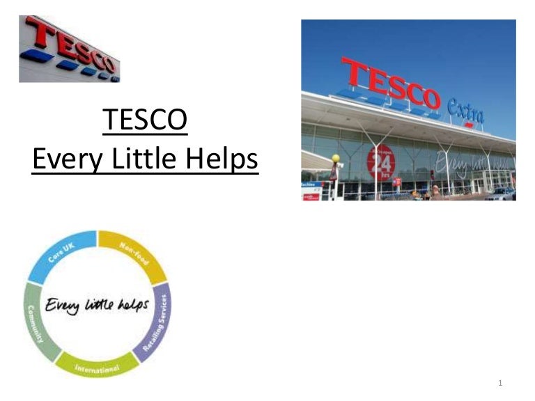 Tesco operations and supply chain