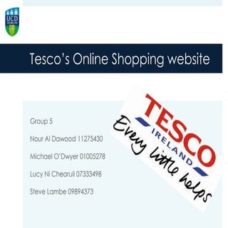 Tesco presntation  