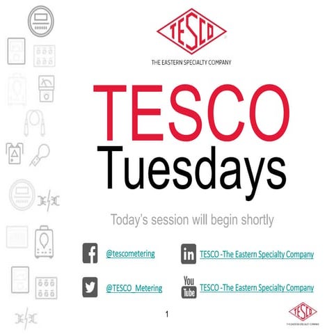 TESCO Tuesday: Communication Equipment
