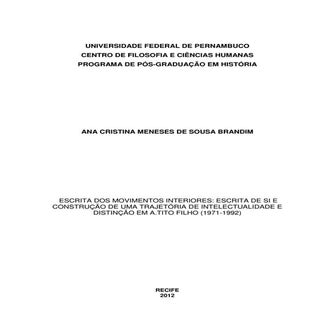 Tese   a tito filho - ana brandim -...