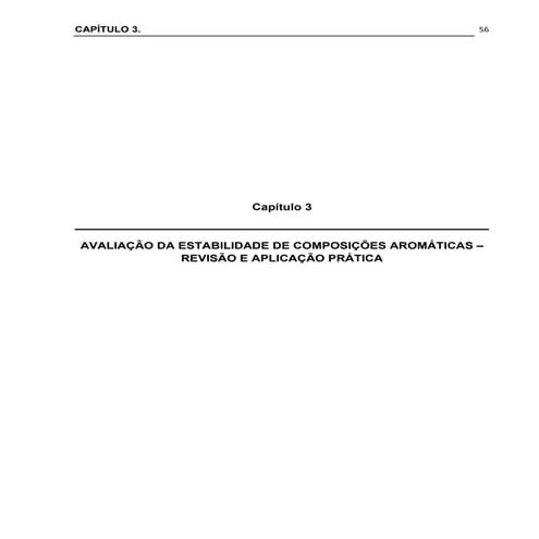 Tese estudo da estabilidade em cosméticos