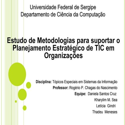 TESI - Apresentação Final