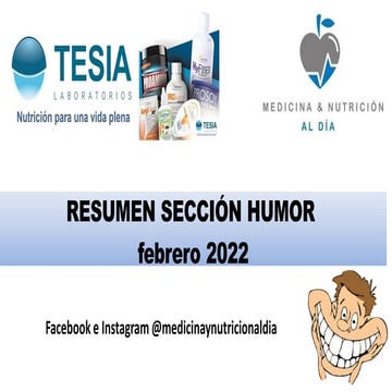 Humor en Medicina y Nutrición  feb2022