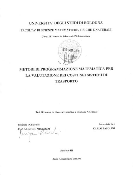 Tesi Laurea