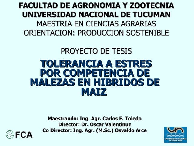 Tolerancia a estres por competencia...