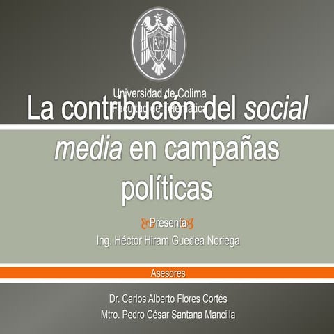 La contribución del social media en campañas políticas