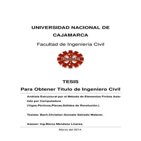Tesis análisis estructural.