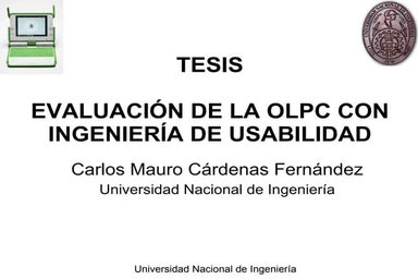 Sustentacion de Tesis Ingenieria de Usabilidad