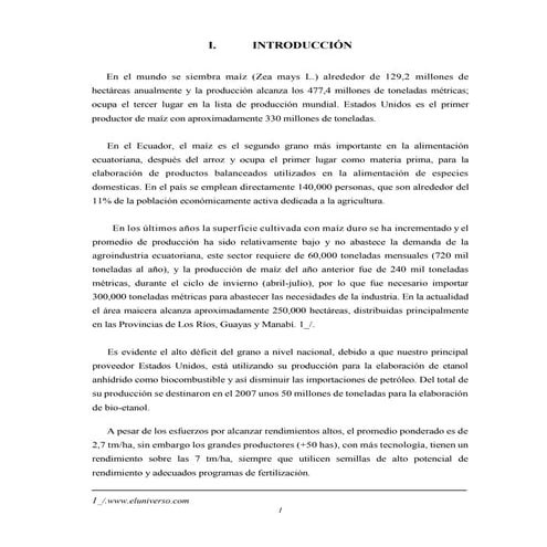 Tesis de helen valenzuela   RESPUESTA DEL MAIZ mays l A UN PROGRAMA DE FERTIL...