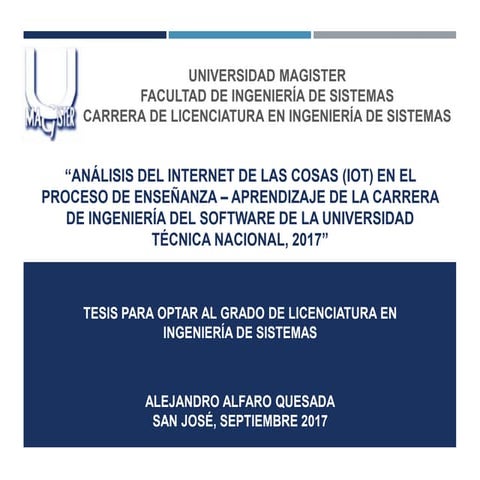3. Internet de las Cosas IoT en la educacion | PDF