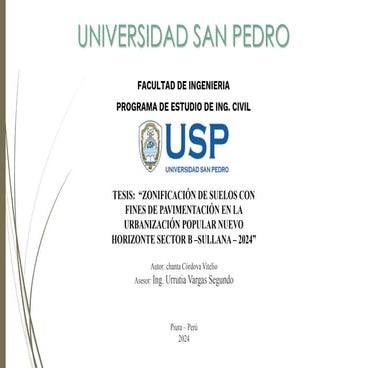 TESIS VITELIO CHANTA PARA OBTENER EL TITULO DE INGENIERO CIVIL | PPTX
