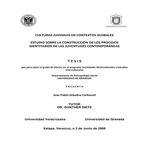 Tesis zebadua   jovenes