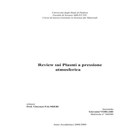 Tesi Bachelor Giovanni Vergari