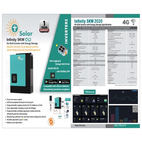 Tesla 2020 infinity hle 5 kw 2020