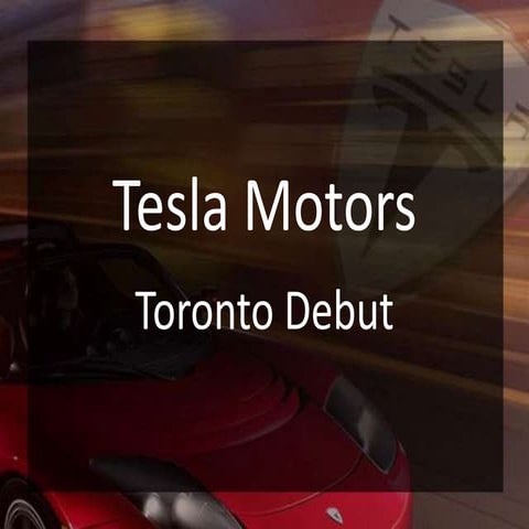 Tesla Presentation Pptx