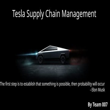 Tesla SCM ppt for supply chai management.pptx