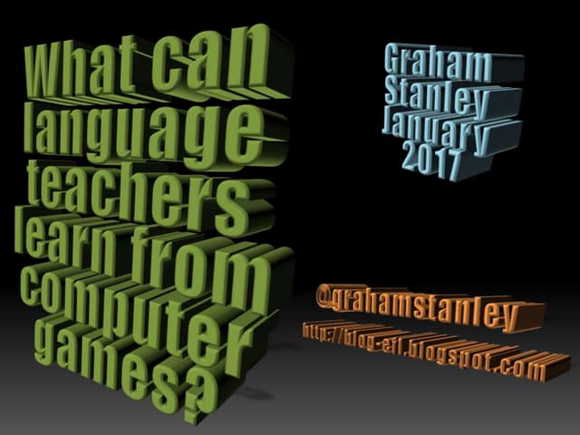 Tesol evo 2017 games gs