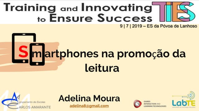 Smartphones na promoção da leitura