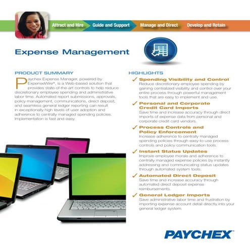 Paychex Expense Manager
