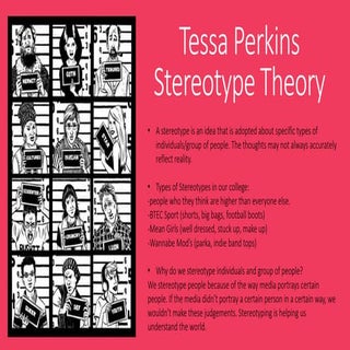 Tessa perkins stereotype theory