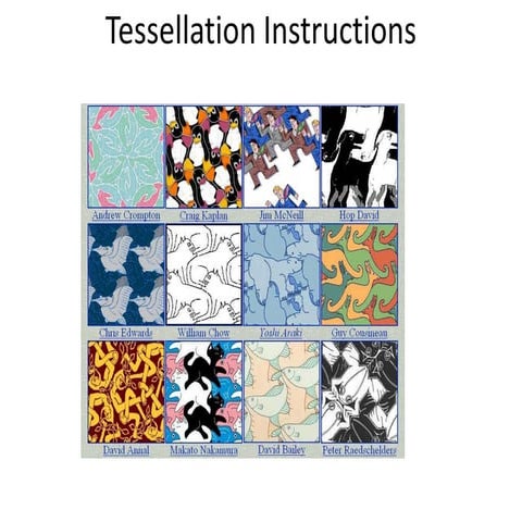 Unit 18 - Tessellations | PPT