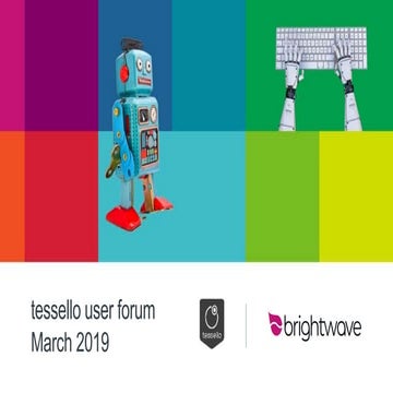 tessello user forum 1 overview & roadmap