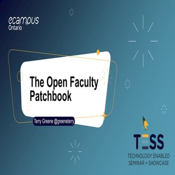 TESS17 The Open Faculty Patchbook